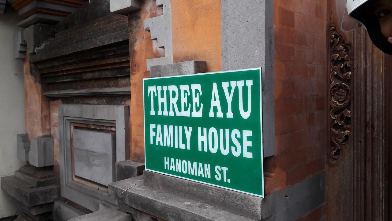 Bed and Breakfast Three Ayu Family House à Ubud Extérieur photo